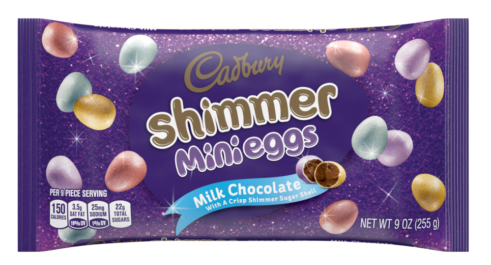 Shimmer Milk Chocolate Mini Eggs Candy