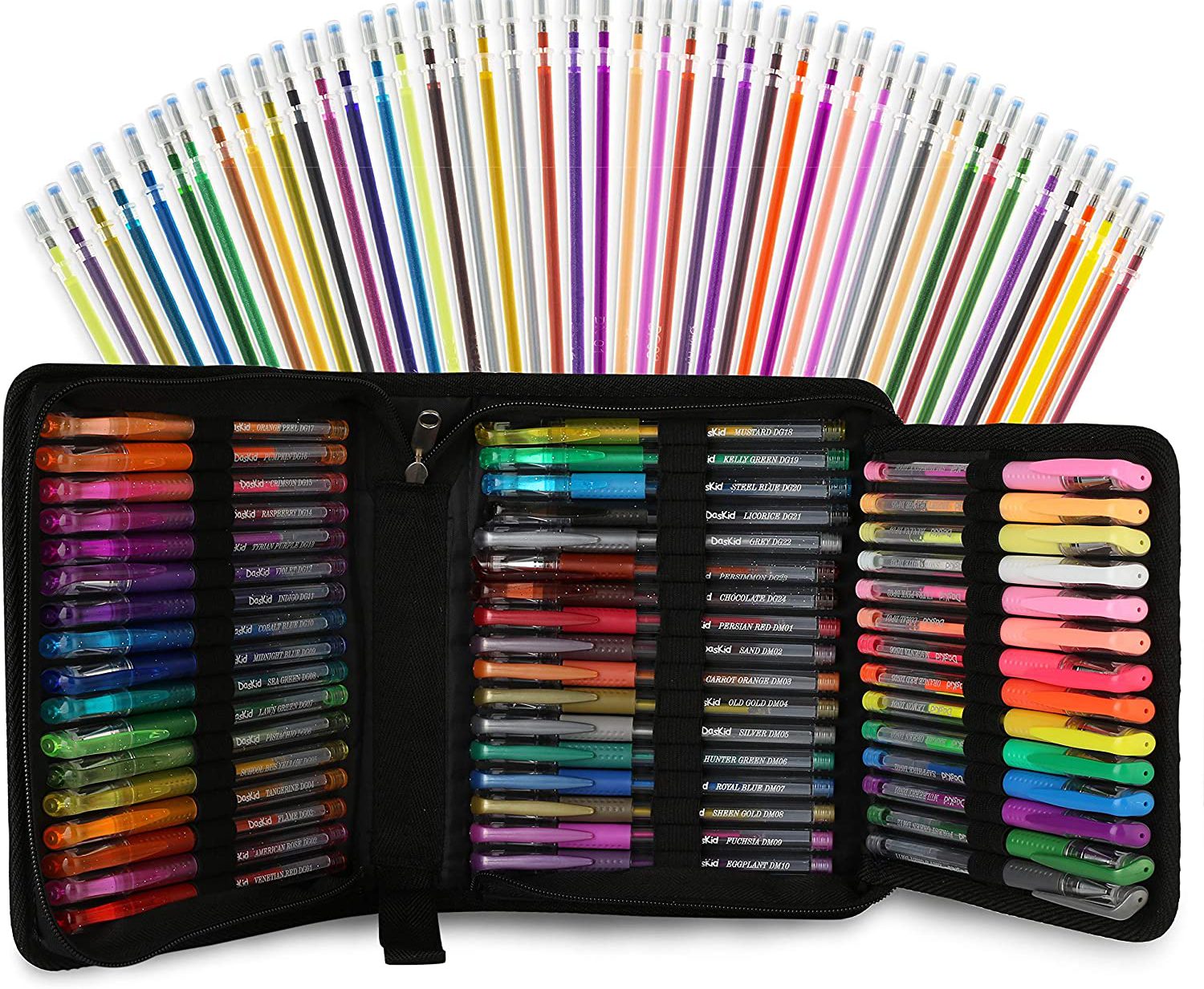 A 48 Colour Artist Gel Pen Set