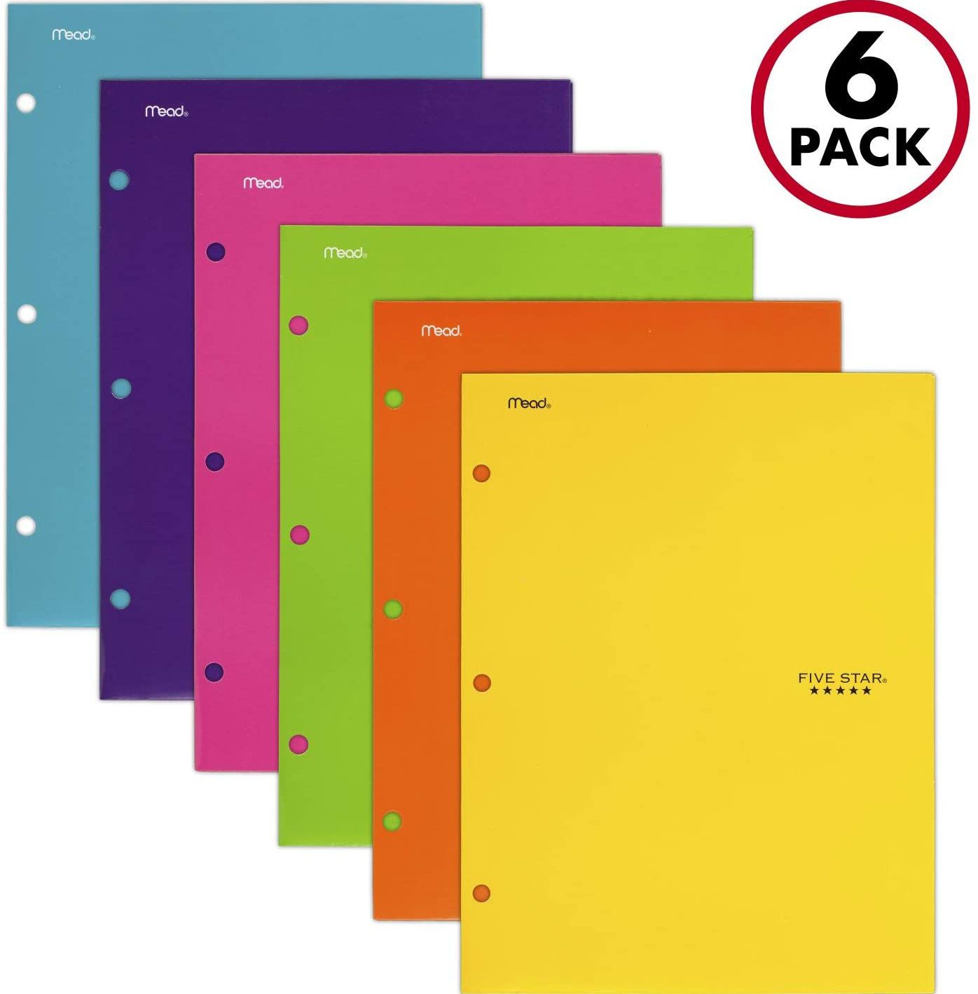 A Pack Of Six Folders