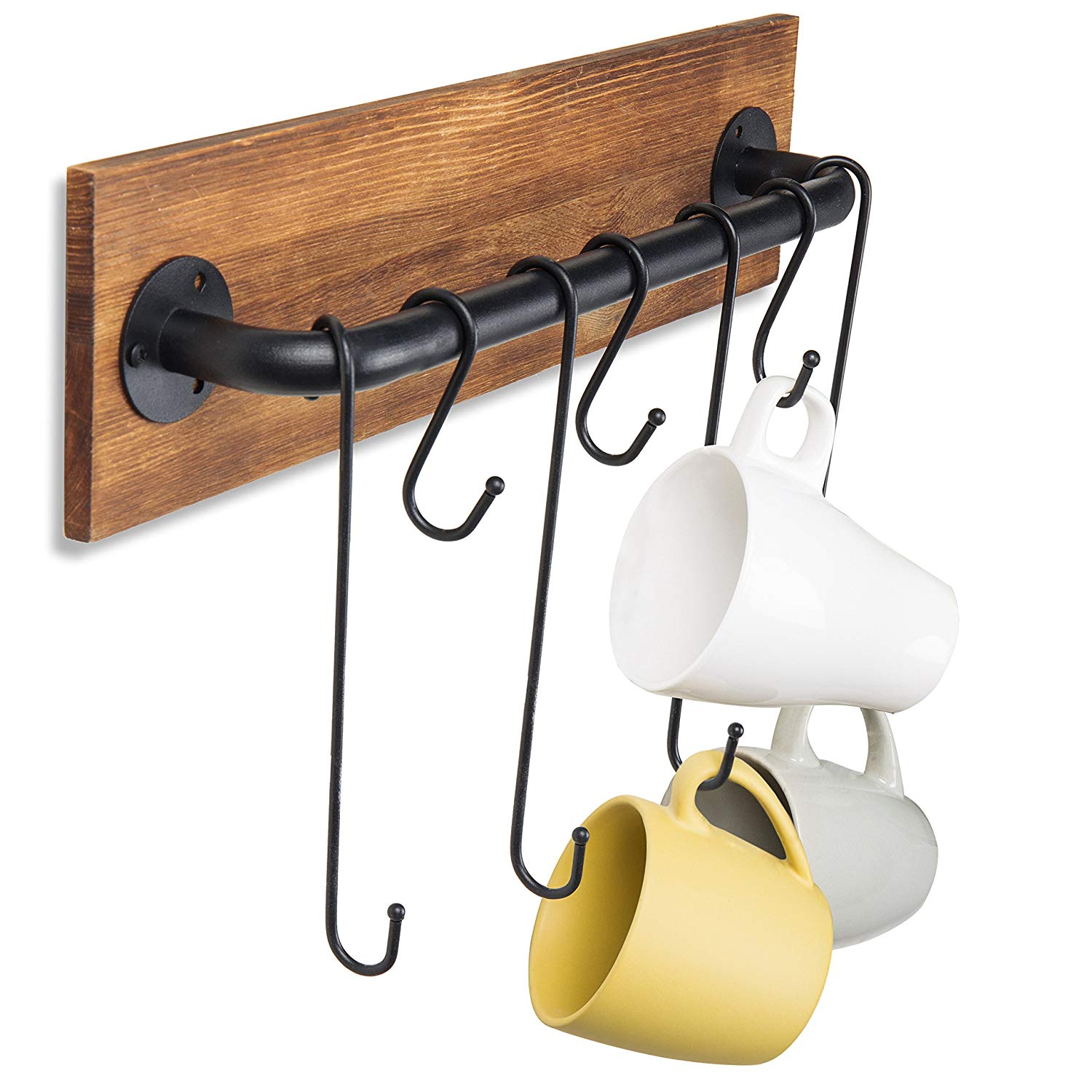 Wall Mounted Cup Rack by MyGift