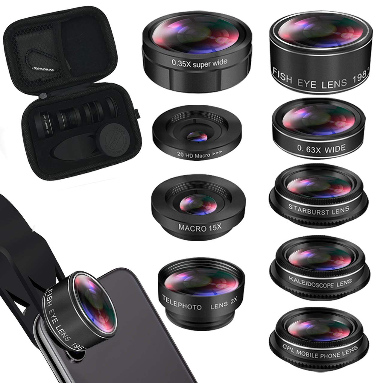 Cellphone Camera Lens Kit