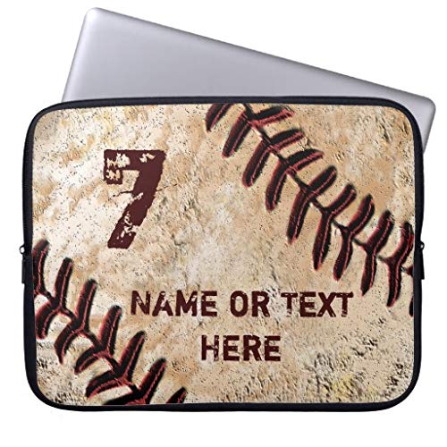 Personalized Baseball Laptop Case