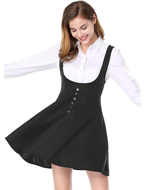 Suspender Overall Dress Skirt