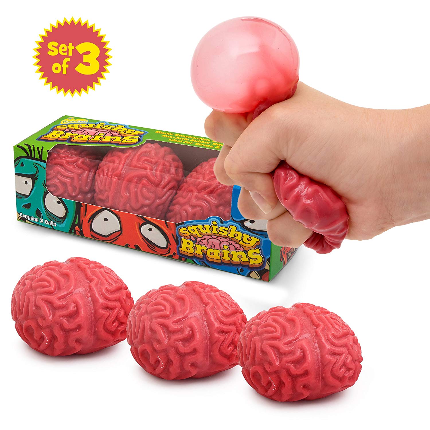 Squishy Brains Fidgets Splat Ball