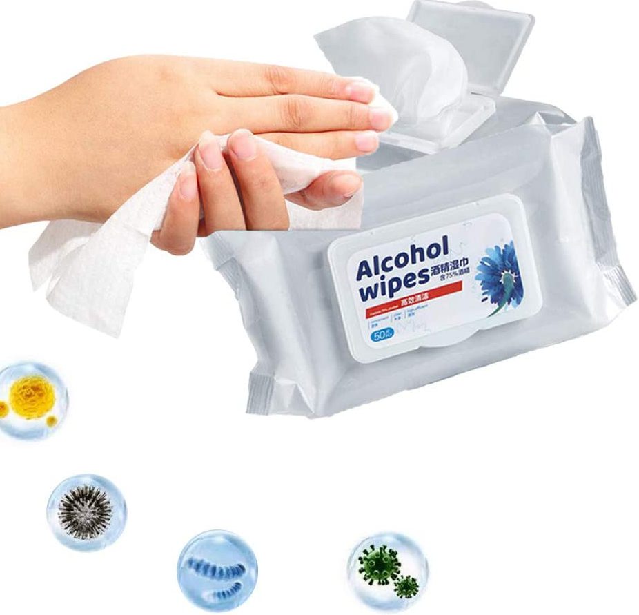 Alcohol Detergent Wipes