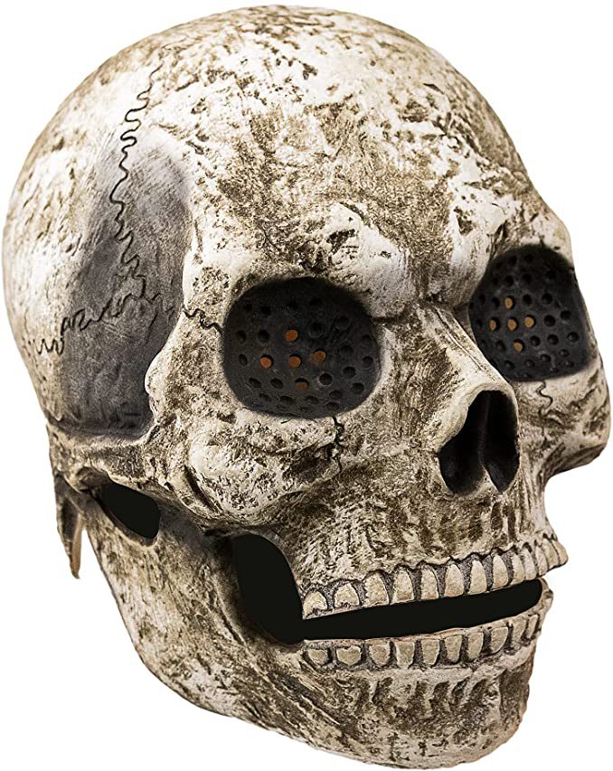 Halloween Skull Mask Movable Jaw