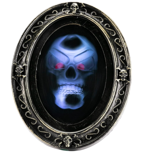 Skull Hunted Mirror