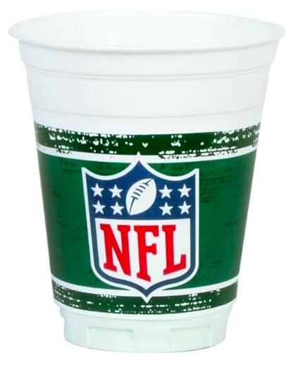NFL Party Zone 14 Ounce Plastic Cups