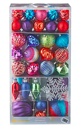 Member's Mark Shatterproof Ornament Collection