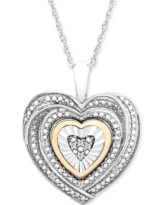 Macy's Heart Pendant Necklace