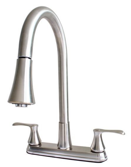 WMF Hybrid Metal Deck Kitchen Sink Faucet