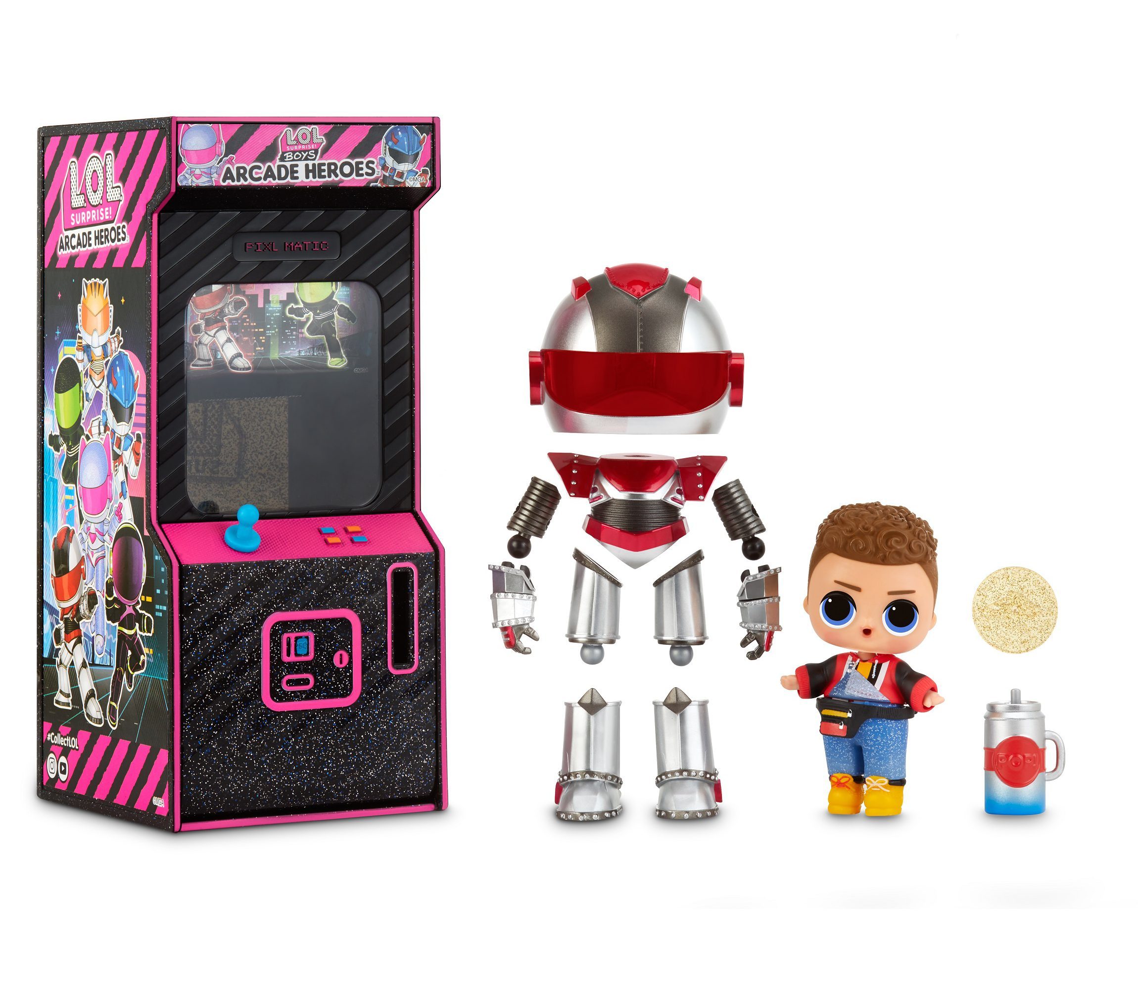 L.O.L. Surprise! Boys Arcade Heroes Action Figure Doll