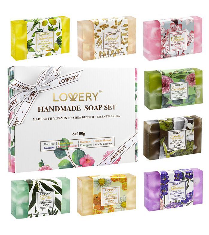 Lovery Handmade Soap Gift Set