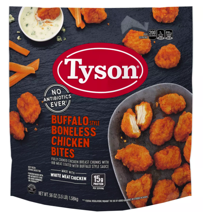 Tyson Buffalo Style Boneless Chicken Bites