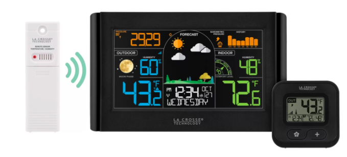 La Crosse Technology Wireless Weather Station with Bonus Display