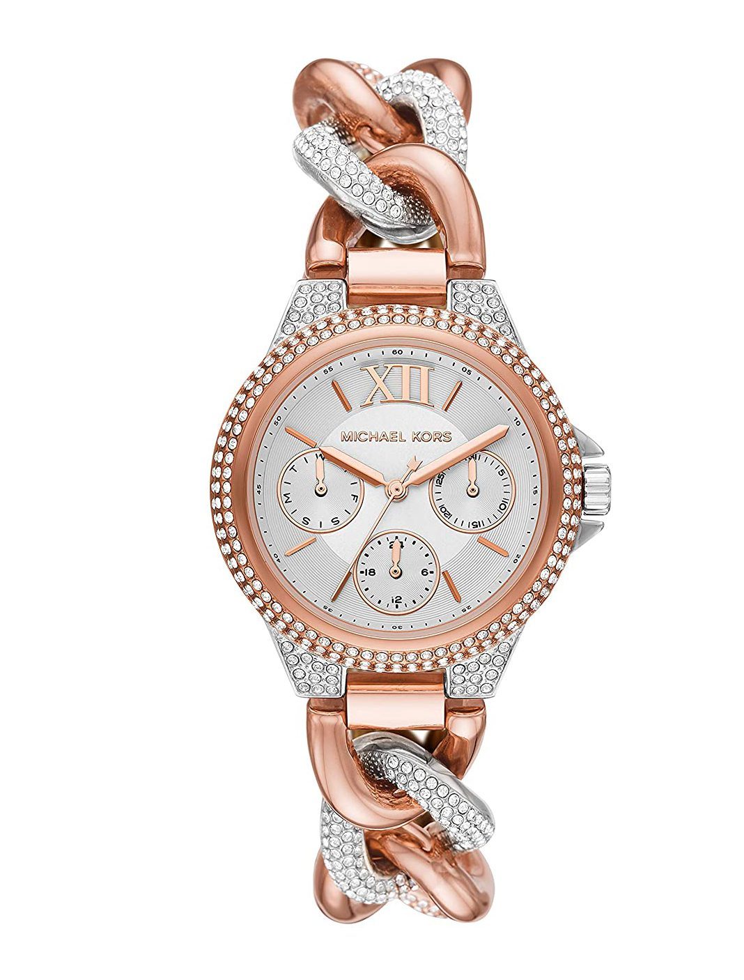 Michael Kors Camille Multifunction Gold-Tone Stainless Watch