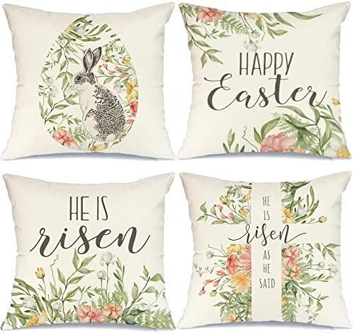 Growment Easter Pillow Covers