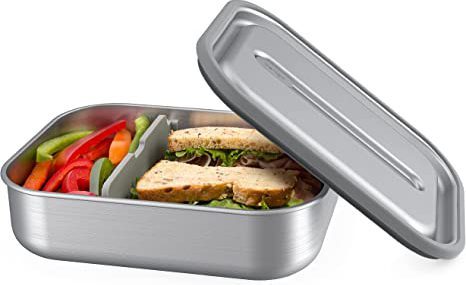 Neutral Bentgo Stainless Bento-Style Lunch Box