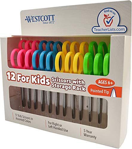 Westcott Right & Left-Handed Scissors 12 Pack