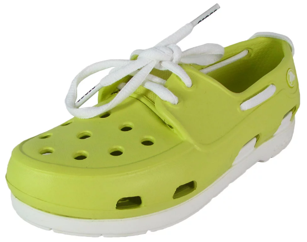 Crocs Kids Beach Line Lace Up Boat Shoes