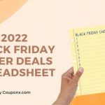 Best Black Friday Deals 2022 Spreadsheet For Holiday Shopping