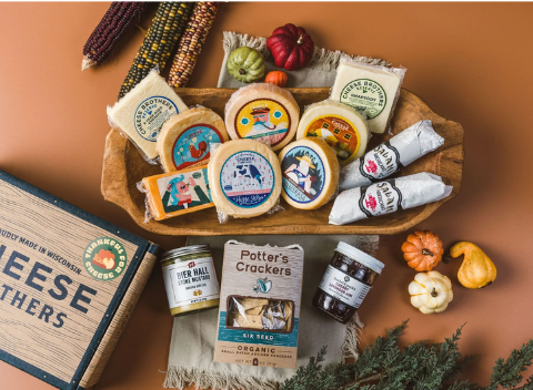 DELUXE THANKFUL FOR CHEESE THANKSGIVING GIFT PACK
