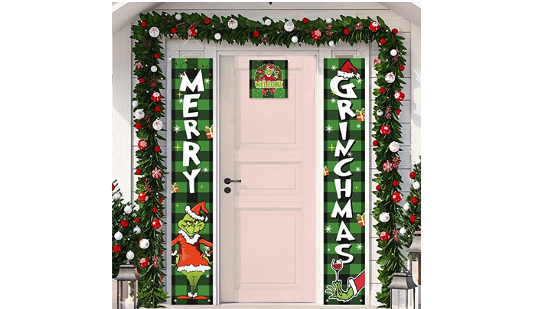 Christmas Porch Decorations Sign