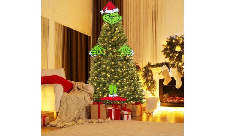 Grinch's Decor for Christmas Tree