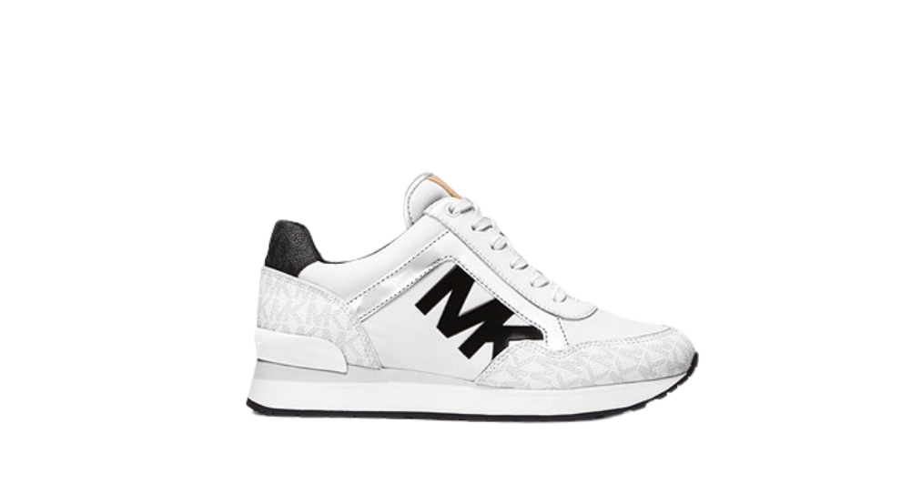 Maddy Two-Tone Logo Trainer